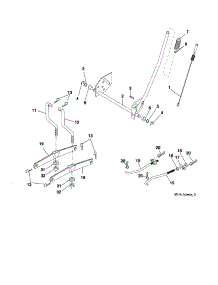 Lift parts for Craftsman Front-Engine Lawn Tractor 917253280 from AppliancePartsPros.com
