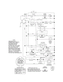 Schematic Diagram parts for Craftsman Front-Engine Lawn Tractor 917253300 from AppliancePartsPros.com