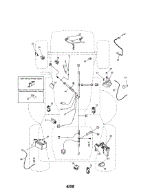 Electrical parts for Craftsman Front-Engine Lawn Tractor 917253310 from AppliancePartsPros.com