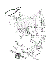 Drive parts for Craftsman Front-Engine Lawn Tractor 917253310 from AppliancePartsPros.com