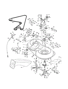 Mower parts for Craftsman Front-Engine Lawn Tractor 917253310 from AppliancePartsPros.com