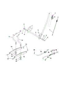 Mower Lift parts for Craftsman Front-Engine Lawn Tractor 917253320 from AppliancePartsPros.com