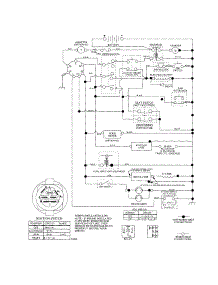 Schematic Diagram parts for Craftsman Front-Engine Lawn Tractor 917253320 from AppliancePartsPros.com