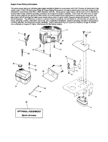 Engine parts for Craftsman Front-Engine Lawn Tractor 917253321 from AppliancePartsPros.com