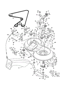 Mower parts for Craftsman Front-Engine Lawn Tractor 917253330 from AppliancePartsPros.com