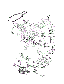 Drive parts for Craftsman Front-Engine Lawn Tractor 917253350 from AppliancePartsPros.com