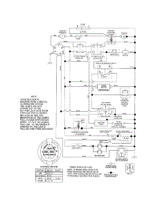 Schematic Diagram parts for Craftsman Front-Engine Lawn Tractor 917253350 from AppliancePartsPros.com