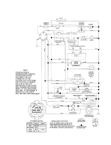 Schematic Diagram parts for Craftsman Front-Engine Lawn Tractor 917253360 from AppliancePartsPros.com