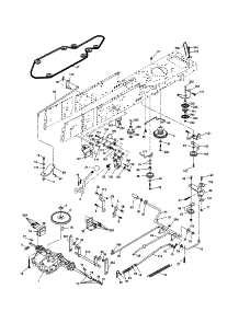 Drive parts for Craftsman Front-Engine Lawn Tractor 917253361 from AppliancePartsPros.com