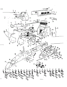 Engine parts for Craftsman Front-Engine Lawn Tractor 91725340 from AppliancePartsPros.com