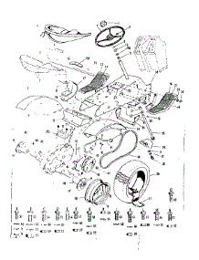 Steering Assembly parts for Craftsman Front-Engine Lawn Tractor 917253502 from AppliancePartsPros.com