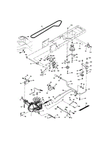 Ground Drive parts for Craftsman Front-Engine Lawn Tractor 917253510 from AppliancePartsPros.com
