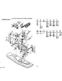 Suspension & Drive parts for Craftsman Riding Mower & Tractor 917253530 from AppliancePartsPros.com