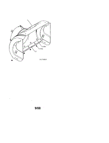Auger Housing parts for Craftsman Gas Snowblower 917253560 from AppliancePartsPros.com