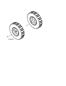 Wheels parts for Craftsman Gas Snowblower 917253560 from AppliancePartsPros.com