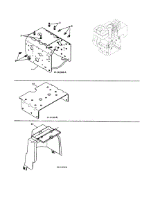Chassis / Engine / Pulley parts for Craftsman Gas Snowblower 917253561 from AppliancePartsPros.com