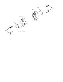 Auger Bearing parts for Craftsman Gas Snowblower 917253570 from AppliancePartsPros.com
