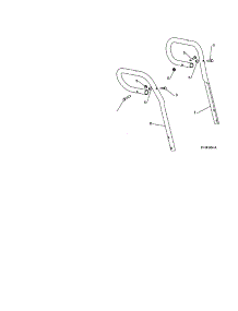 Loop Handles parts for Craftsman Gas Snowblower 917253570 from AppliancePartsPros.com