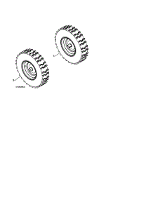 Wheels parts for Craftsman Gas Snowblower 917253570 from AppliancePartsPros.com