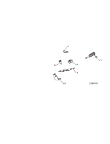 Interlock Spring & Cam parts for Craftsman Gas Snowblower 917253571 from AppliancePartsPros.com