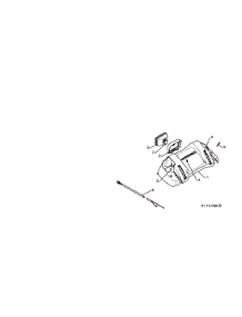 Panel Console / Headlight parts for Craftsman Gas Snowblower 917253571 from AppliancePartsPros.com