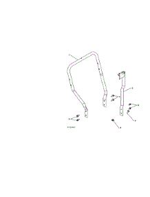 Lower Tube / Pivot Support parts for Craftsman Gas Snowblower 917253571 from AppliancePartsPros.com