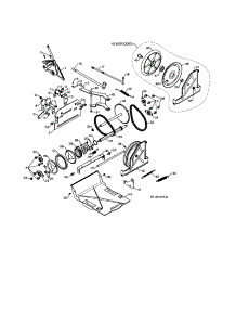Drive parts for Craftsman Gas Snowblower 917253571 from AppliancePartsPros.com