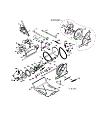 Drive parts for Craftsman Gas Snowblower 917253572 from AppliancePartsPros.com