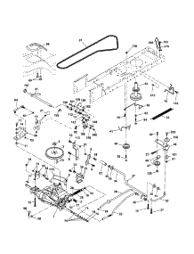 Drive parts for Craftsman Front-Engine Lawn Tractor 917253620 from AppliancePartsPros.com