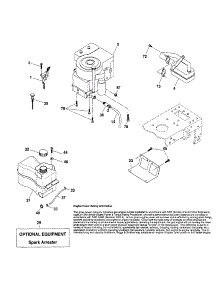 Engine parts for Craftsman Front-Engine Lawn Tractor 917253620 from AppliancePartsPros.com