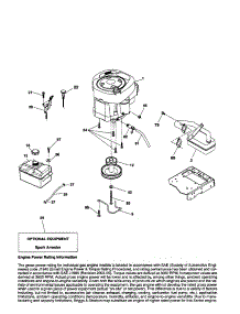 Engine parts for Craftsman Front-Engine Lawn Tractor 917253630 from AppliancePartsPros.com