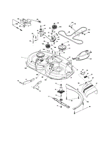Mower parts for Craftsman Front-Engine Lawn Tractor 917253630 from AppliancePartsPros.com