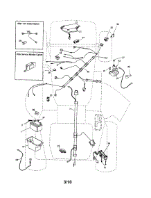Electrical parts for Craftsman Front-Engine Lawn Tractor 917253641 from AppliancePartsPros.com