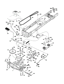 Ground Drive parts for Craftsman Front-Engine Lawn Tractor 917253641 from AppliancePartsPros.com