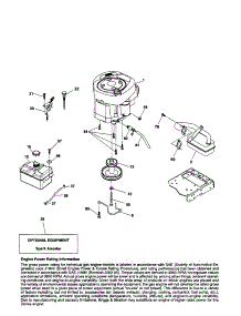 Engine parts for Craftsman Front-Engine Lawn Tractor 917253650 from AppliancePartsPros.com