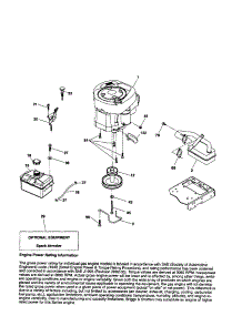 Engine parts for Craftsman Front-Engine Lawn Tractor 917253653 from AppliancePartsPros.com