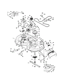 Mower parts for Craftsman Front-Engine Lawn Tractor 917253653 from AppliancePartsPros.com
