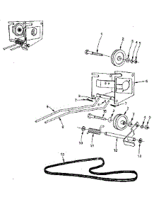 Idler Assembly parts for Craftsman Riding Mower & Tractor 917253662 from AppliancePartsPros.com