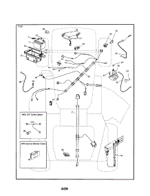 Electrical parts for Craftsman Front-Engine Lawn Tractor 917253690 from AppliancePartsPros.com