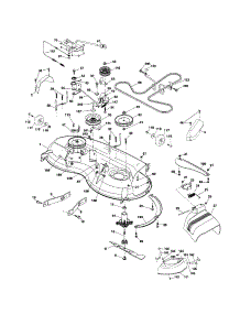 Mower parts for Craftsman Front-Engine Lawn Tractor 917253690 from AppliancePartsPros.com