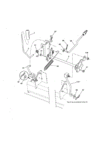 Mower Lift parts for Craftsman Front-Engine Lawn Tractor 917253692 from AppliancePartsPros.com