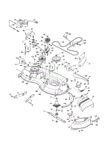 Mower parts for Craftsman Front-Engine Lawn Tractor 917253692 from AppliancePartsPros.com