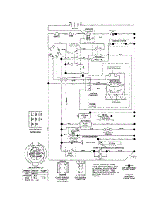 Schematic Diagram parts for Craftsman Front-Engine Lawn Tractor 917253700 from AppliancePartsPros.com