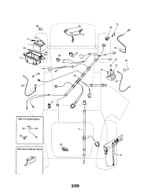 Electrical parts for Craftsman Front-Engine Lawn Tractor 917253710 from AppliancePartsPros.com