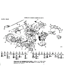 Clutch-Brake parts for Craftsman Front-Engine Lawn Tractor 917253712-1987 from AppliancePartsPros.com