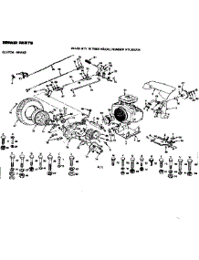Clutch Brake parts for Craftsman Front-Engine Lawn Tractor 917253724 from AppliancePartsPros.com