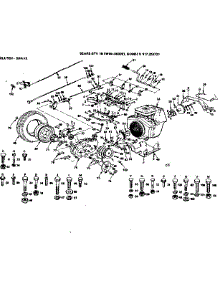 Clutch-Brake parts for Craftsman Front-Engine Lawn Tractor 917253731 from AppliancePartsPros.com