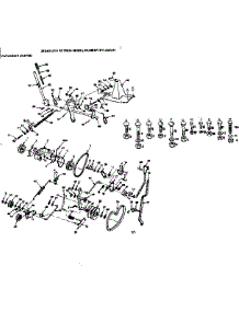 Varidrive System parts for Craftsman Front-Engine Lawn Tractor 917253731 from AppliancePartsPros.com