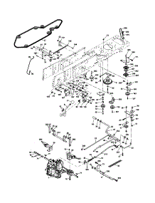 Drive parts for Craftsman Front-Engine Lawn Tractor 917253750 from AppliancePartsPros.com