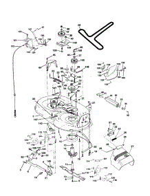 Mower Deck parts for Companion Front-Engine Lawn Tractor 917253770 from AppliancePartsPros.com